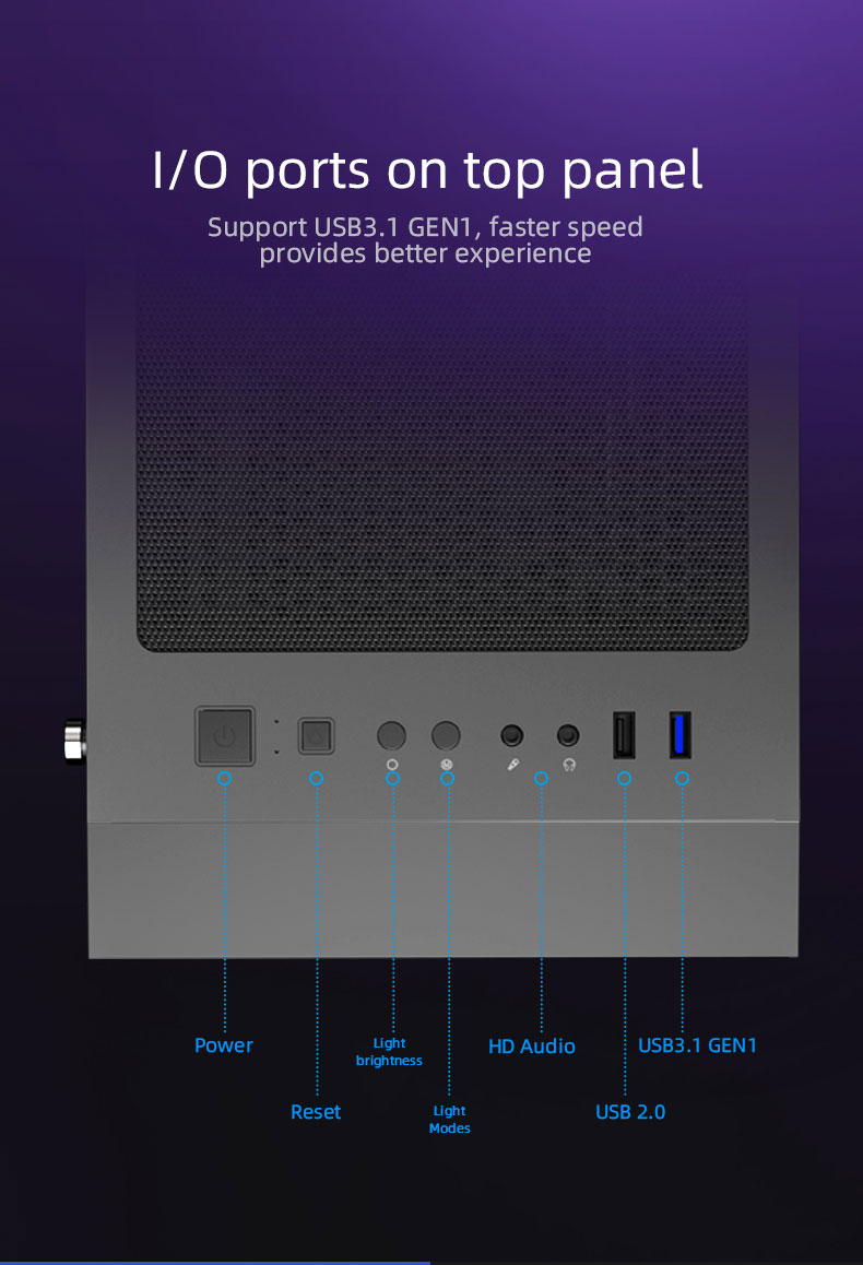 Gamemax RockStar 2 Black Gaming Computer Case